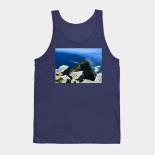 Fog over Cape Point, South Africa Tank Top